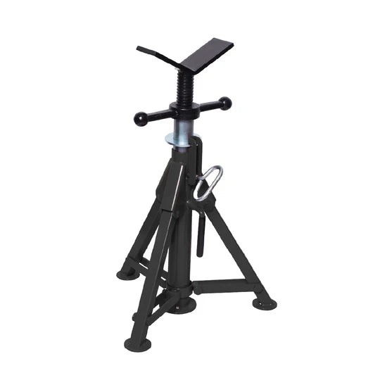 Short Folding Leg Pipe Stand - V Head